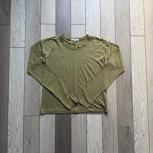 Rag & Bone
Women's Green Mai Crop T-Shirt